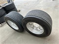 Michelin X-One Line Grip D 445/50R22.5 Tires & Rims 