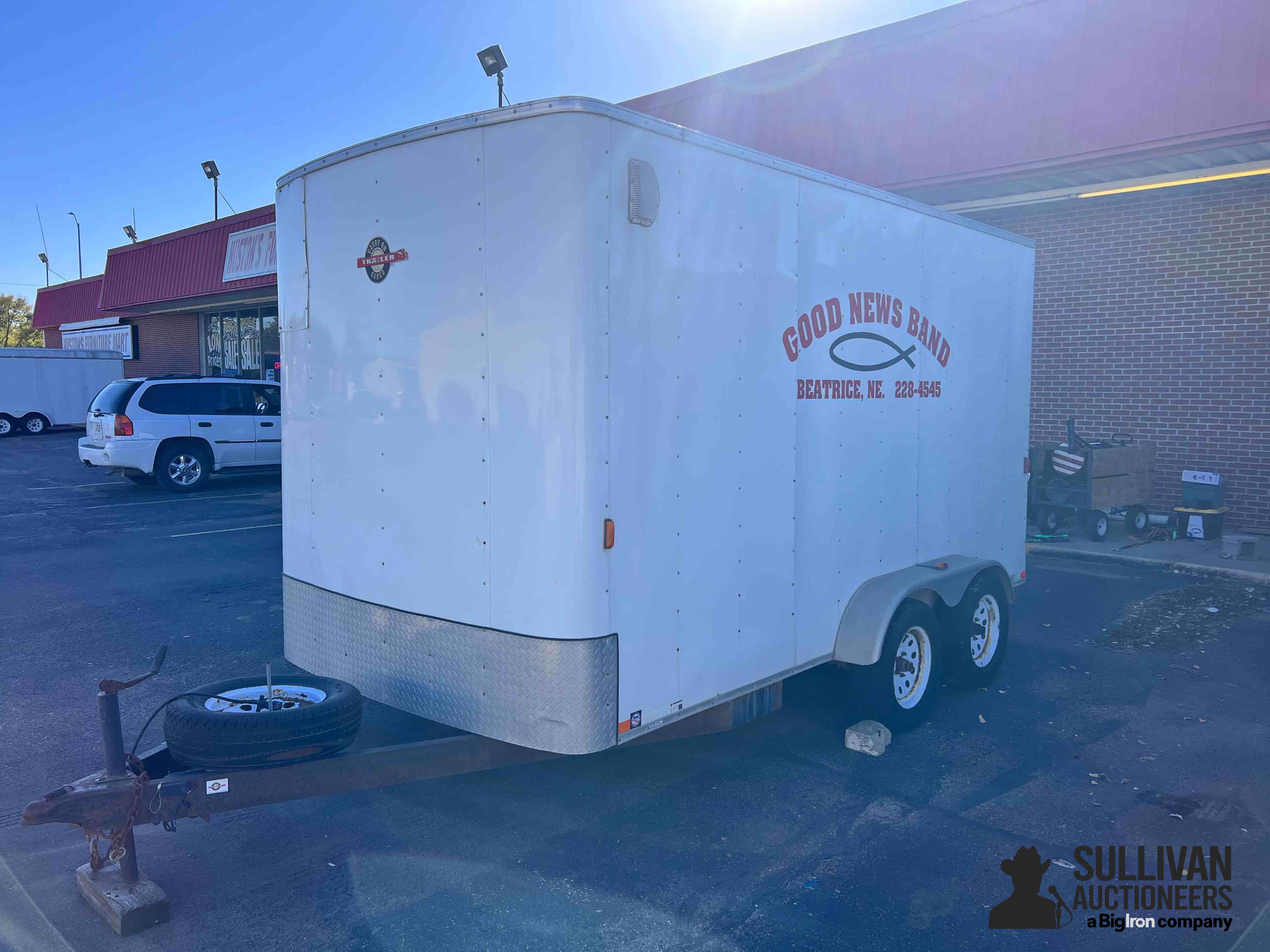 2012 Carry-On 7’ X 14’ CGCM-OPT T/A Enclosed Trailer 