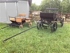 Les Voitures Robert Inc Caisson Horse Drawn Wagon 