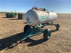 1000 Gallon Anhydrous Tank W/Running Gear 