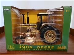 John Deere 4630 Plow City Gold Toy Tractor 