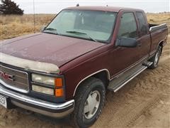 1997 GMC Sierra K1500 4x4 Extended Cab Pickup 