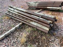 Steel Well Pipe Posts 