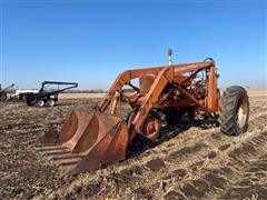 1953 Allis-Chalmers WD45 2WD Tractor & Loader (INOPERABLE) 