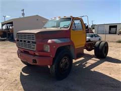 1981 Ford F600 S/A Cab & Chassis 