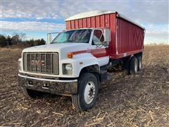 1995 GMC TopKick C7000 T/A Grain Truck 