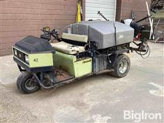 1992 Cushman Big Bear 3-Wheel Truckster w/ 200 Gallon Sprayer System 