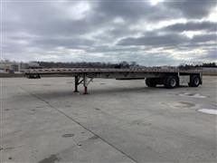 2017 Reitnouer MaxMiser T/A Spread Axle Flatbed Trailer 