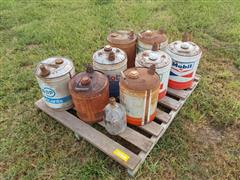 Vintage Oil Cans 