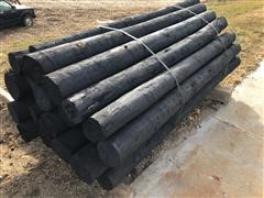 8' Creosote Wood Posts 