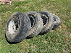 265/75R16 Tires & Aluminum Rims 