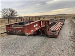 1993 Witzco Challenger RG-35 T/A Detachable Lowboy Trailer 