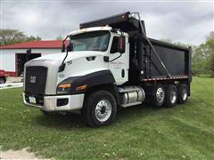 2016 Caterpillar CT660S Tri/A Dump Truck 