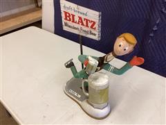 Blatz Counter Display 