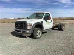 2008 Ford F550 XL Super Duty S/A Cab & Chassis 