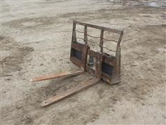 Skid Steer Fork Attachment 