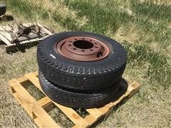 Firestone 8.25-20 Tires & Rims 