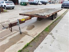 T/A Flatbed Trailer 