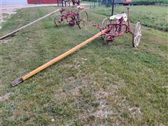 International Single Bottom Horse Drawn Plow 