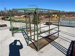 Show Cattle Blocking Chute 