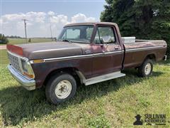1979 Ford F150 Custom Regular Cab Pickup 