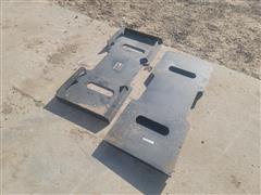 Universal Skid Steer Mounting Plates 