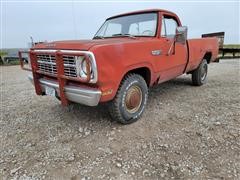 1979 Dodge Power Wagon 200 4x4 Pickup 