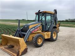 2013 John Deere 310SK 4x4 Loader Backhoe W/Extendahoe 