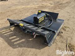 2024 Mower King SSRC 6' Wide Rotary Cutter Skid Steer Attachment 