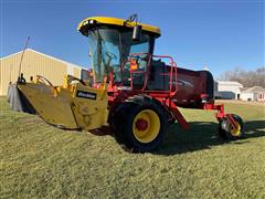 2008 New Holland HW345 Self-Propelled Disc Windrower 