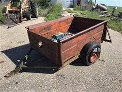 Shop Built S/A Utility Trailer 