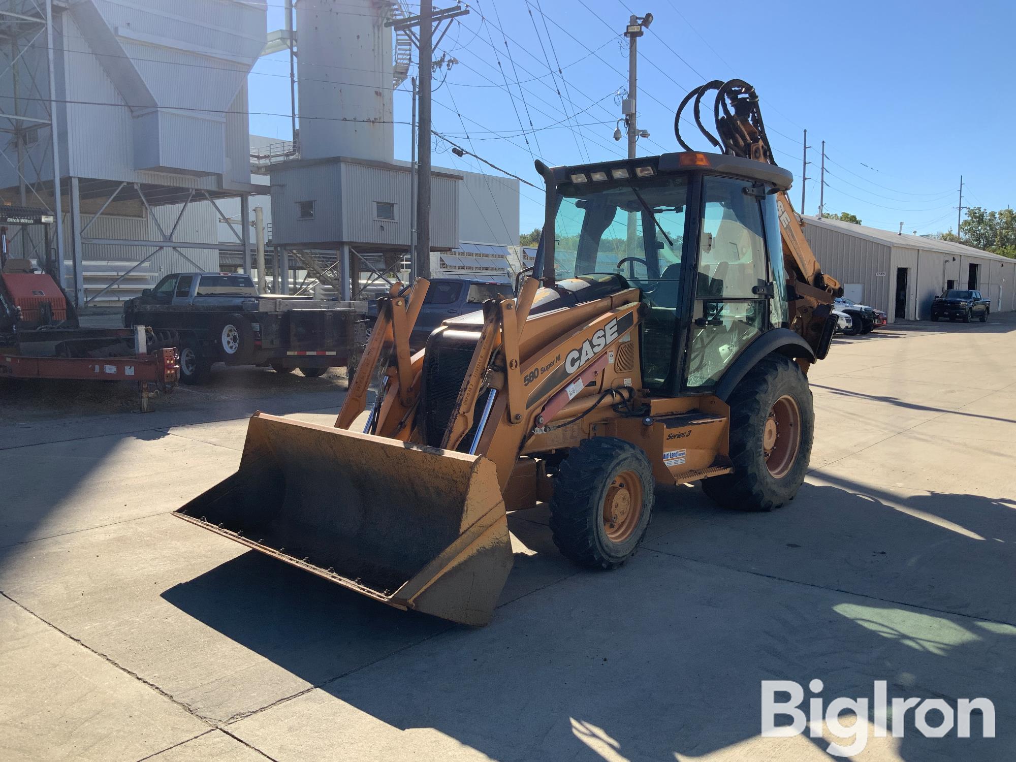 2008 Case 580 Super M 4x4 Loader Backhoe W/Extendahoe 