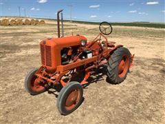 Avery V 2WD Tractor W/Cultivator 