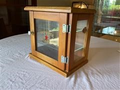 Antique "Antiseptic Sterilizer" 12" X 12" Display Cabinet 