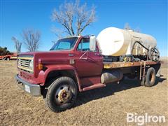 1979 Chevrolet C60 S/A Flatbed Truck W/Tank 