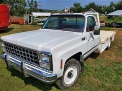 1974 Chevrolet K20 4x4 Dually Flatbed Pickup 