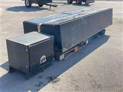 (3) Steel Storage/Tool Truck Boxes 