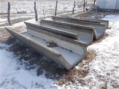 Concrete Fence Line Feed Bunks 