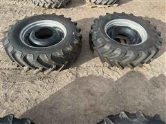 Bkt 480/70R34 Front Tires & Rims 
