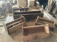 Wooden Tool Boxes 