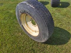 Michelin 275/80R22.5 Tire/Rim 