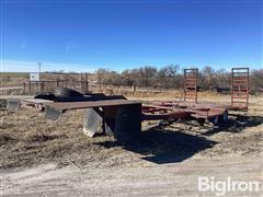 Shop Built Swather Trailer 