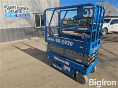 2016 Genie GS-1930 Self-Propelled Electric Scissor Lift 