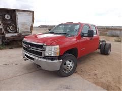 2011 Chevrolet 3500 HD 4x4 Extended Cab & Chassis 