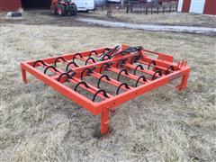 Shop Built Small Square Bale Grabber 