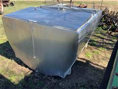 CE Howard 800-Gallon Stainless Steel Bulk Milk Tank 