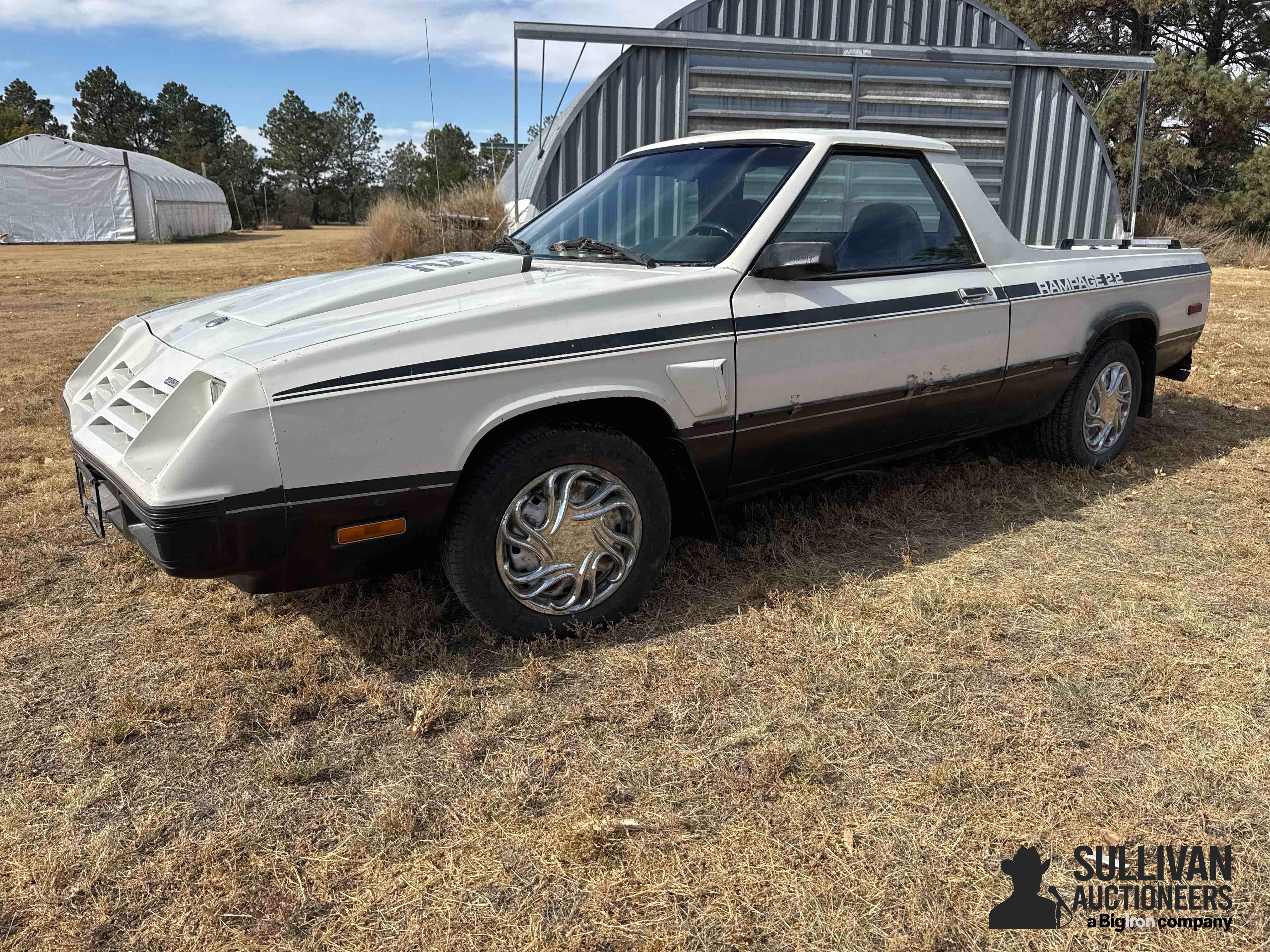 1983 Dodge Rampage FWD Car-Style Pickup 