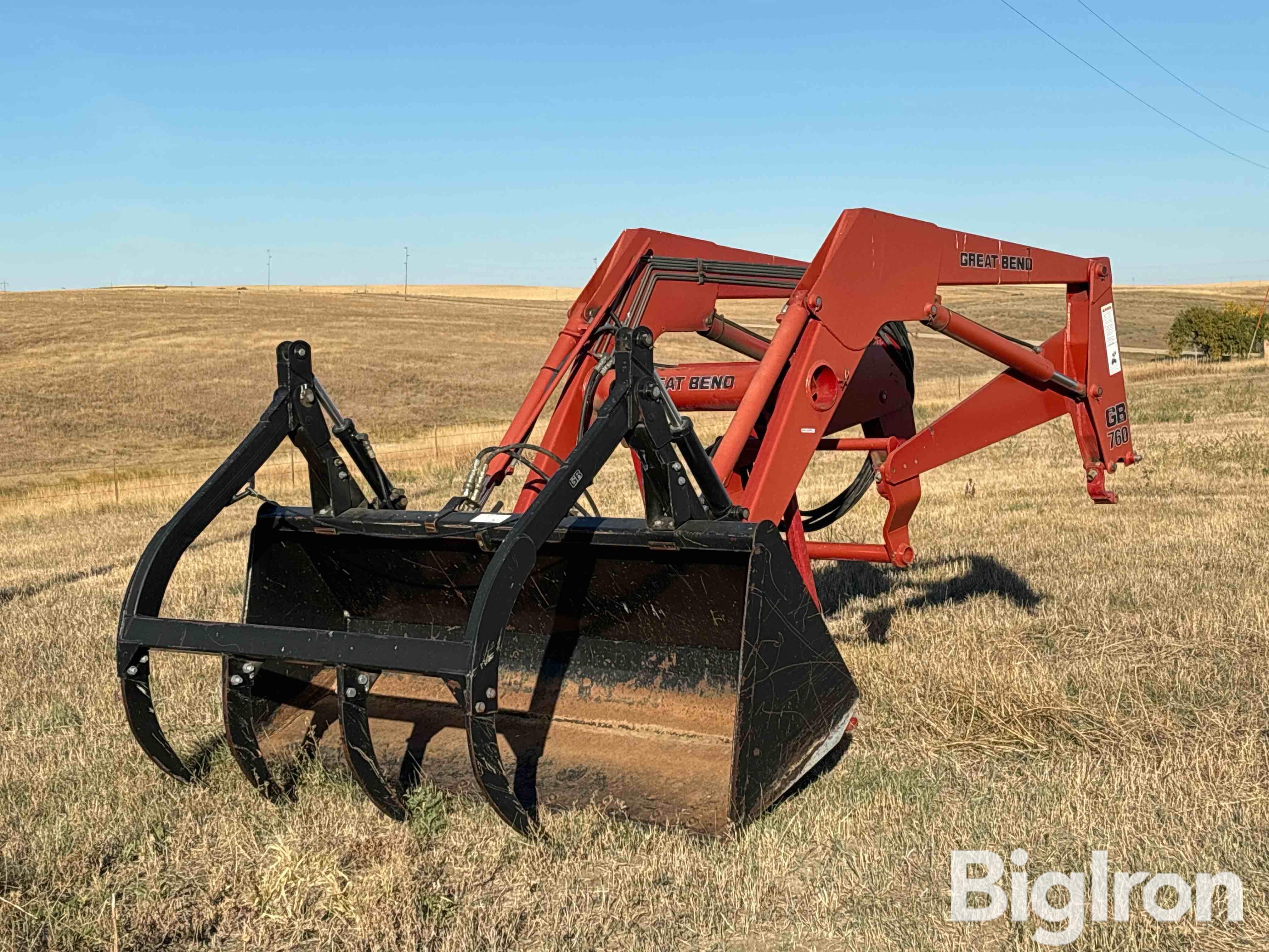 Great Bend 760 Grapple Loader Attachment 