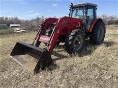 1999 Massey Ferguson 4270 MFWD Tractor W/1048 Loader 