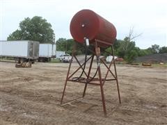 300-Gallon Steel Fuel Tank On Stand 